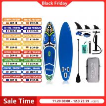Funwater Stand Up Paddle Board Tavola da surf Gonfiabile Stand Up Paddle Board Tavola da surf Sup con accessorio Carico massimo 330 libbre