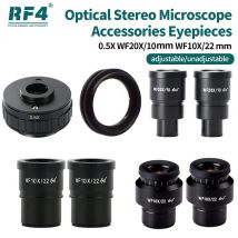 Rf4 0,5 x wf20x/10mm wf10x/22mm optisches Stereo mikroskop Zubehör Okular zur Reparatur Mikroskop Okular Zubehör Werkzeuge