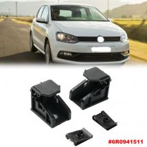 2PCS Car Headlights Repairing Kits Brackets Mount Clips For Volkswagen Polo 6R 2009 2010 2011 2012 2013 2014 2015 2016 6R0941511