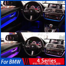 Für BMW 4 Serie F32/F33/F36/G22/G23/G24 9 Farben Beleuchtung Auto dekorative Auto Umgebungs Licht Led Streifen Tuning Auto Zubehör