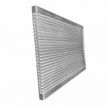 120x7x100/200/300 50 Dissipatore di calore ultrasottile Amplificatore ad alta potenza Modulo LED IC Dispositivo di raffreddamento Radiatore in alluminio Dissipatore di calore per LED