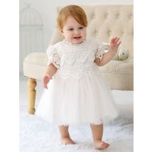 Abiti da battesimo all'ingrosso Abito da battesimo per bambini Abito da compleanno per neonate Abito da bambino da 3 mesi