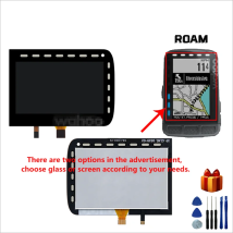 Für WAHOO ELEMNT ROAM V1 (WFCC4) Computer Fahrrad Rennrad Mountainbike GPS Bildschirm LCD Reparatur ersetzen (Glas und Bildschirm Optionen)
