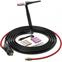 ARCCAPTAIN WP-17V Argon Lift TIG Bruciatore 150 Amp 10-25 35-50 mm Collegamento Torcia di saldatura TIG per MIG140 MIG200 con cavo da 13FT
