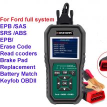 Car OBD2 Scanner Anto Diagnostics KW470 Check Engine Code Reader Bettery Test ABS SRS Scan Active 3 Service Oil/SAS/BMS Reset