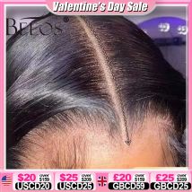 BEEOS 36in Glueless 7x7 HD Lace Closure Wig Straight Preplucked Human Wigs Ready To Go 6x6 5x5 HD Closure Wig For Women 250%