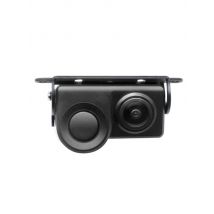 2-In-1 Audible Alarm Parking Assist System Radar Detector Sensor HD Wide AngleReversing Rearview