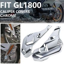 Schwarz/chrom vordere bremssattel abdeckung verkleidung zubehör passt für honda gold flügel gl 2018