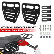 Portapacchi laterale per moto per Ducati Scrambler 620 800 Urban Classic Enduro Sixty2 Icon Borse da sella Staffe di montaggio Supporto