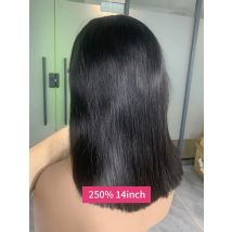 Wear Go Glueless Wig Human Hair 2x6 Closure Wig Original Vietnamese 5x5 Bone Straight Double Drawn Human Hair Wig Without Glue