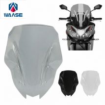WAASE Per Kawasaki Versys 650 KLE650 2022 2023 2024 2025 4mm di Spessore Parabrezza Parabrezza Vento Deflettore Schermo Visiera di Vetro