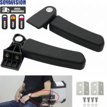 Motorrad Beifahrer Armlehne ABS Beifahrer Hinten Klapp Top Case Box Hinten Sitz Armlehne Kit für BMW Yamaha Universal Motor Teile