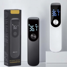 Termometr na gorączkę na podczerwień Medyczny cyfrowy LCD dla niemowląt i dorosłych Bezdotykowy laserowy termometr do pomiaru temperatury ciała