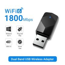 WALRAM 900 Mbit/s WiFi6 USB3.0-Adapter 802.11 AX Dual Band 2,4 G/5 GHz Wireless WiFi Dongle Netzwerkkarte Unterstützung Win10/11 PC