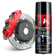 Vernice per pinza freno fai-da-te 2K aerosol spray può finitura glamour lucida resistenza alle alte temperature nero giallo blu rosso verde argento oro
