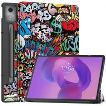 Custodia per Lenovo Xiaoxin Pad pro 12.7 "2025 Tri-fold Caster Guscio rigido Funzione di sveglia automatica Tablet Cover per Idea Tab pro 12.7 pollici