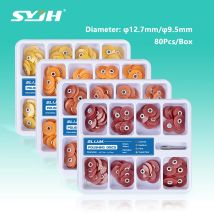 SYJH 80 Pz/scatola Dischi di Finitura e Lucidatura Dentale Asta di Tenuta Soflex Flexi Disco RA Gambo Sbiancamento Dei Denti Materiale Dentista