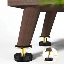 4 pezzi di supporto per gambe per mobili regolabili divano letto strumenti di montaggio antiurto mobili stabilizzatori per mobili accessori fissi