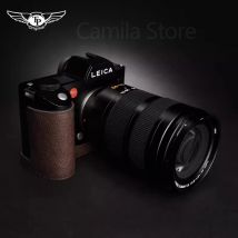 lavoro manuale Fotocamera Borsa in vera pelle di vacchetta Custodia per corpo BOX per LEICA SL2 LS3 SL1 Typ601 SL2S Custodia protettiva per finestra