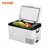 VEVOR 25L Lodówka samochodowa Mini Lodówka Zamrażarka Przenośna Lodówka Kompresorowa 12/24V DC 110-240V Lodówka do jazdy Camping Piknik