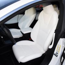 Pokrowce na siedzenia samochodowe z wegańskiej skóry Nappa na zamówienie, pełny zestaw, akcesoria do ochrony wnętrza, do Tesla Model S 2021 2022 2023 2024 2025