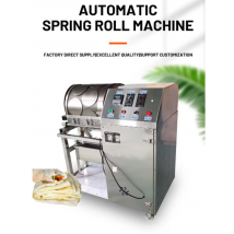 Rolling Wrapping Maker  Rice Paper  Sheet Automatic Lumpia Wrapper Spring Roll Make Machine