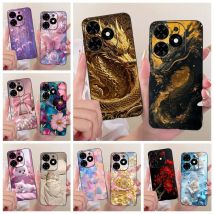 For Infinix Hot 40i Case X6528B Cool Dragon Painted Cover Soft TPU Phone Case For Infinix Hot 40 Pro X6837 Hot40 Hot40i 4G Shell
