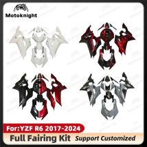 Motorrad Spritzguss Voll verkleidung ssatz passend für Yamaha YZF R6 YZF-R6 2017-2024 2018 2019 Karosserie Kunststoff verkleidungen Kits