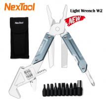 NexTool Chiave leggera W2 Multi Tool 8 in 1 Pinza pieghevole Cacciavite chiave multifunzionale Strumento manuale EDC da campeggio esterno