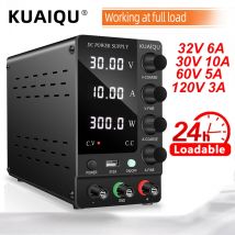 KUAIQU DC zasilacz laboratoryjny 30V 60V 120V regulowany regulator napięcia stół zasilacz impulsowy