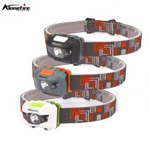 3W Weiß Rot Strobe Licht LED Leichte Tragbare Scheinwerfer Outdoor Wandern Reisen Angeln Camping Klettern Kind Scheinwerfer AAA