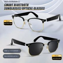 MZ09 2-in-1-Headset, intelligente Brille mit Lautsprecher, Bluetooth-Anruf, Musik, Anti-Blaulicht-Brille, wasserdichte Anrufe, Sonnenbrille