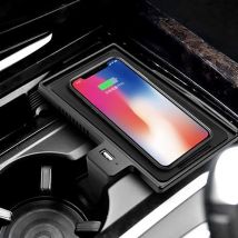 15W kabelloses Auto-Ladegerät, schnelles Ladegerät mit Halterung für BMW X5 F15 X6 F16 X5M F85 X6M F86 Zubehör