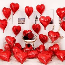 10/20 Stück Hochzeitsdekoration Liebesballons Valentinstag Romantischer Vorschlag Weihnachten DIY Geburtstagsfeier Ornament Luftballons