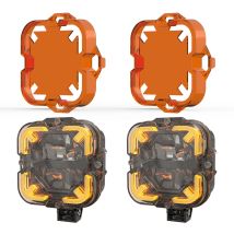 Latest Led Work light Bar with cover 12v Fog Lamp Bright Spotlight Motorcycle Driving Lights for Offroad 4x4 ATV Car Accessories