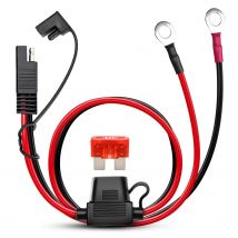 Cablaggio terminale SAE a O Ring da 60 cm 18AWG 14AWG 12AWG 10AWG con adattatore cavo di prolunga SAE con fusibile 10A