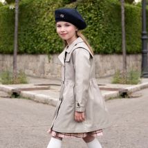 Dave Bella Herbst Teen Mädchen Lange Trenchcoats Mode England Stil Windjacke Für Mädchen Kinder Kleidung DK 3241341