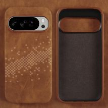 Fashion Retro Leather Phone Case For Google Pixel 9 8 10 Pro XL 8A 9ProXL 10Pro 7 7A 6 Pro 6A Skin Feel Shockproof Thin Cover