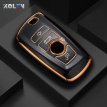 Modne etui z TPU na kluczyk samochodowy do BMW serii 1 3 5 7 X1 X3 X4 X5 F10 F15 F16 F20 F30 F18 F25