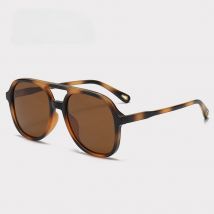 8330 Retro Polarized Pilot Sunglasses, Vintage Fashion Avaitor Shades for Women & Men, Trendy 70s 80s Classic Sun Glasses 411201