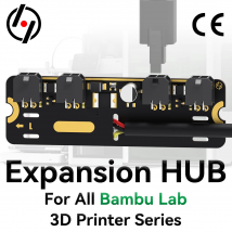 Für Bambu Lab 4-Port-Erweiterungsnabe mit Stromsignalschutz für alle Bambu Lab 3D-Druckerzubehörteile