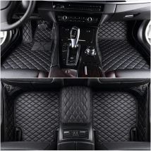Benutzer definierte 3d vollflächige Auto Fußmatten für Audi A6 C8 2013-2017 Jahr Innen details Zubehör