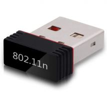 Adattatore WiFi USB RTL8188 da 150 Mbps per Raspberry Pi, adattatore per scheda di rete wireless Dongle WiFi per PC desktop portatile Windows