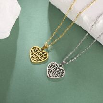 Nana Mutter Hoffnung Liebe Traum Anhänger Edelstahl Halskette Männer und Frauen Mode Valentinstag Geschenk Schmuck Geschenk