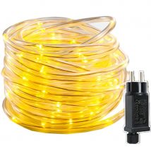 Luci della stringa del tubo della corda del LED 10M 20M 30M Outdoor 8 modalità Luci leggiadramente di Natale Ghirlanda per la decorazione della recinzione del giardino di nozze della festa fai da te