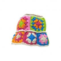 Handgemachte Beanie Hut Millennium Frauen Kawaii Y2K Harajuku Punk Gothic Strickmütze Winter Weibliche Männer mit Blume Mode Kalten Hut