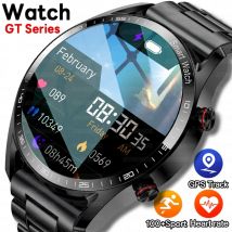 2025 neue Business Männer Smart Uhr GT Serie AMOLED HD Bildschirm Herzfrequenz Gesundheit Überwachung Wasserdichte BT Anruf Sport Smartwatch
