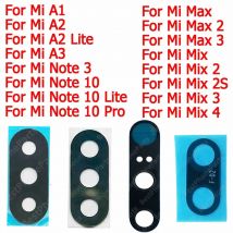 Für Xiaomi Mi A1 5X A2 Lite 6X A3 Max 2 3 Mix 2S 4 Note 10 Pro Objektiv Abdeckung mit Klebstoff Aufkleber Hinten Zurück Kamera Objektiv Glas