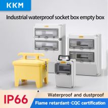 Outdoor mobile tragbare Strom verteiler kasten Kunststoff wasserdichte industrielle Steckdose tragbare Strom versorgung leere Box