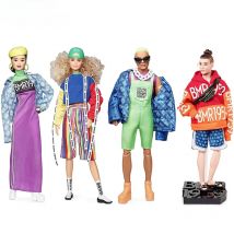 BMR1959 Original Barbie Puppe Ken Freund Casual Straße Fashionista Puppen für Mädchen Flut Kleidung